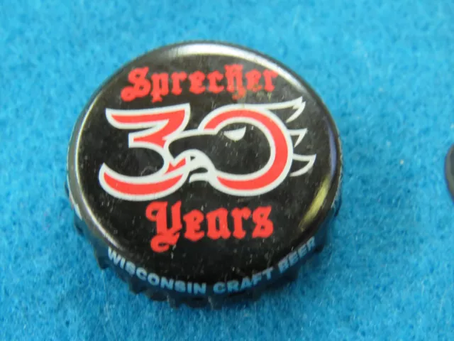 Birra Bottiglia Corona Tappo : Sprecher Birreria Co 30th Anniversario; Glendale,