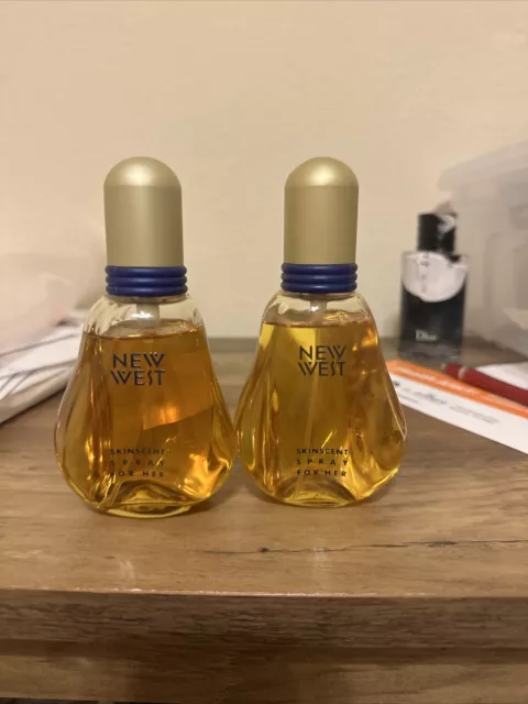 2 pcs New West by Aramis Skinscent Spray for Her 100ML 3.4fl.oz original women 2 pcs New West by Aramis Skinscent Spray for Her 100ML 3.4fl.oz original women