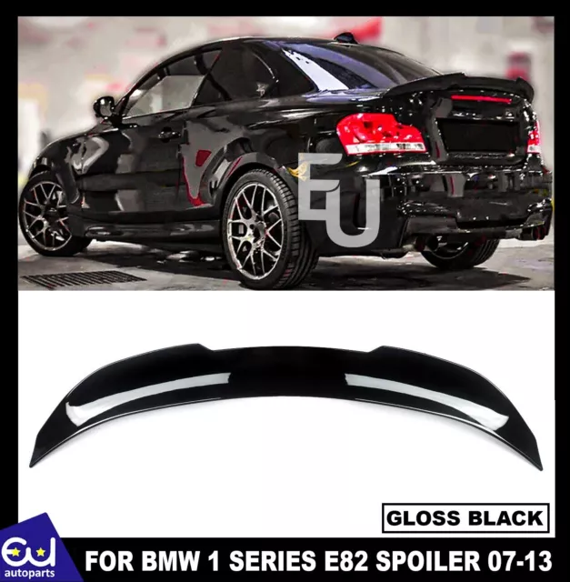 Für Bmw 1Er E82 Coupé 07-13 Psm Stil Hinten Highkick Encktail Spoiler Glänzend