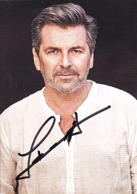 Thomas ANDERS - dt. Schlagersänger, Original-Autogramm!