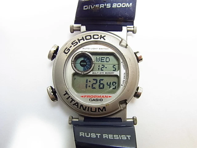 G-SHOCK FROGMAN DW-9900 NK-2JR Men In Navy & Kahki Limited