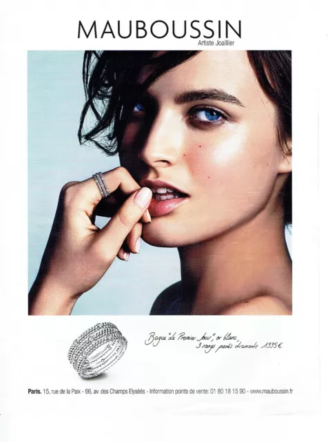 Publicité mauboussin sales