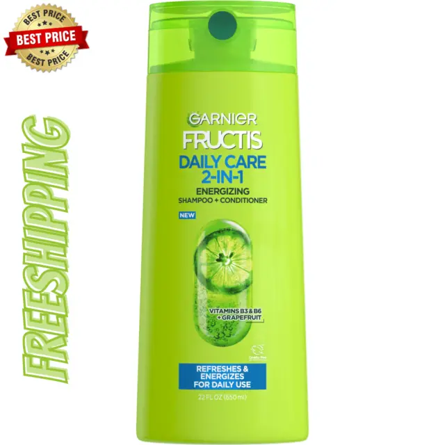 Garnier Fructis Daily Care 2-in-1 Shampoo and Conditioner, 22 fl oz