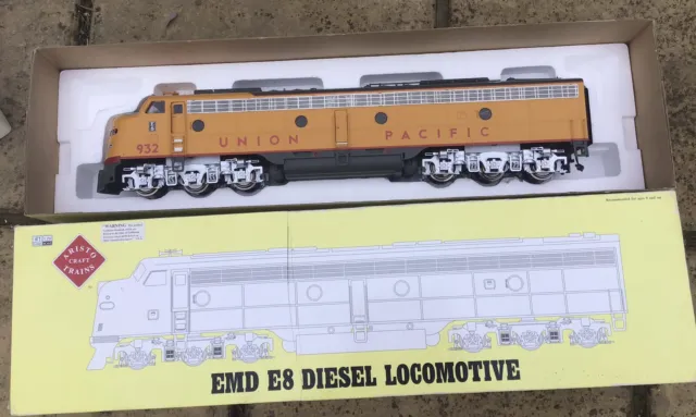 Aristocraft G Scale Diesel Locomotive EMD E8 N.603 Union Pacific Tested WORKING