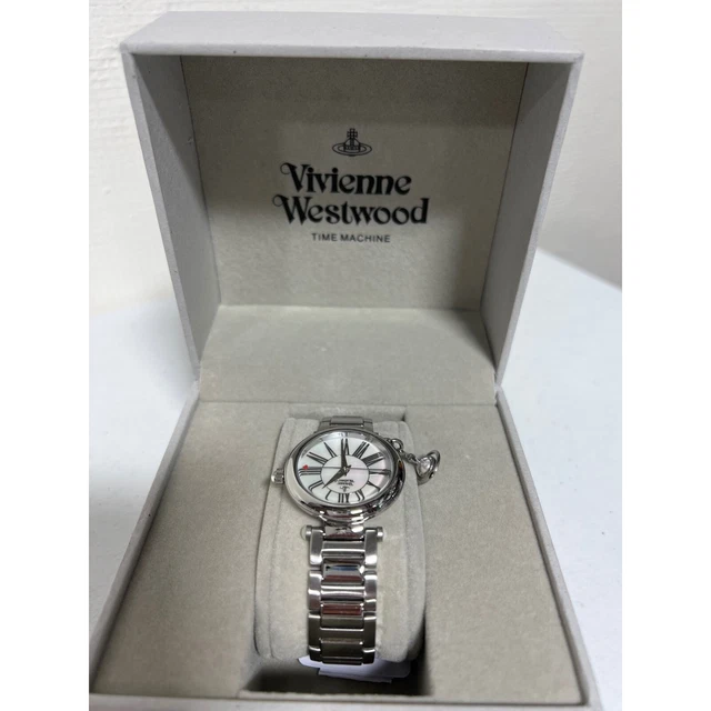 Vivienne Westwood Orologio Quarzo Donna, misura cassa 38.00mm con quadrante Oro Analogico e cinturino Two-Tone Gold in Cinturino in metallo VV208CPSG