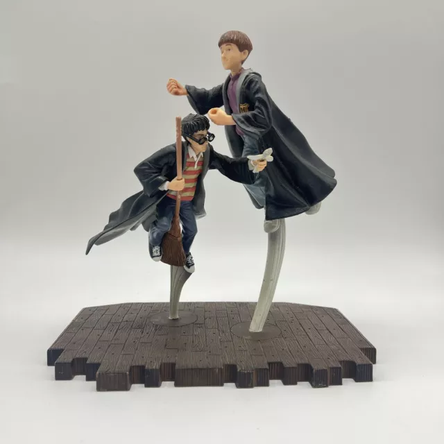 Warner Bros Harry Potter & Ron Weasley Chamber of Secrets Quidditch Figure Toy