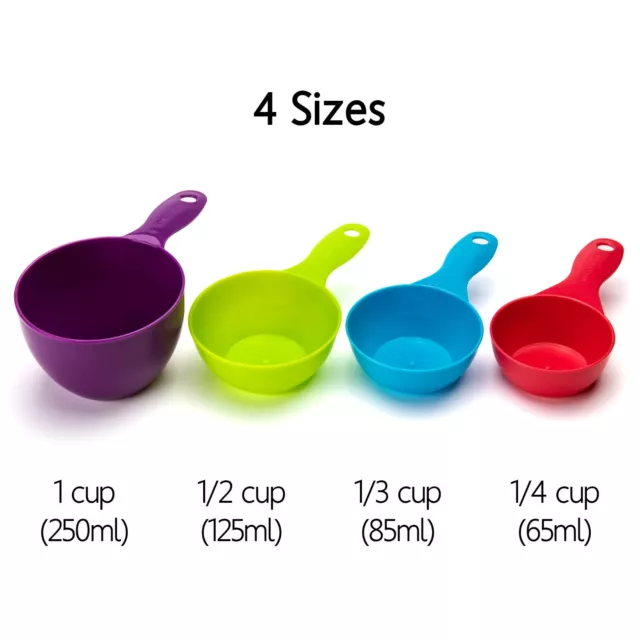 Measuring Cups, Colorful Measuring Cups Set for Liquids & Dry Ingredients 2