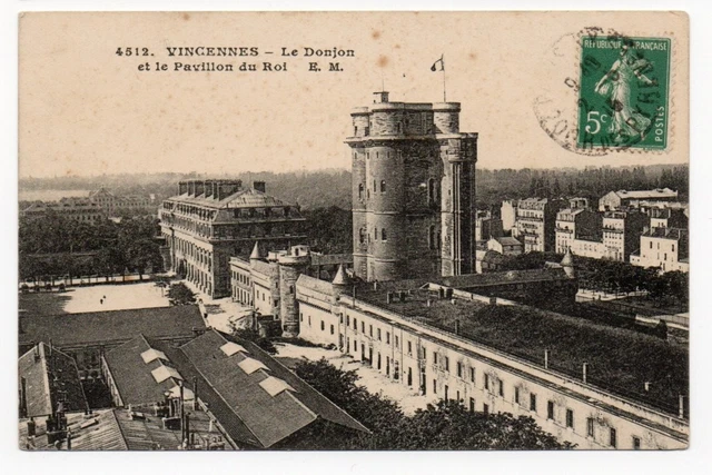 vincennes , le donjon et le pavillon du roi