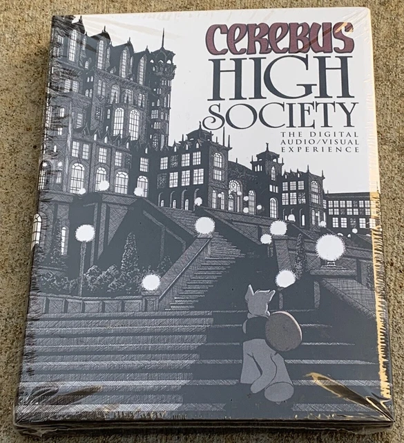 NEW CEREBUS High Society DVD Set DAVE SIM Digital Audio Video Experience Sealed!