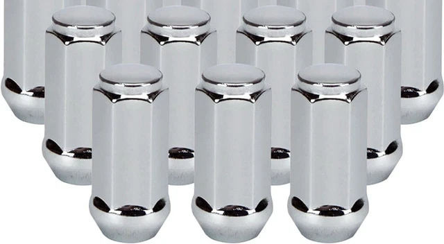 Jeep Wrangler Chrome Acorn Lug Nut Kit - 1/2 In. X 20 (07-18 Jeep Wrangler JK - Foto 10