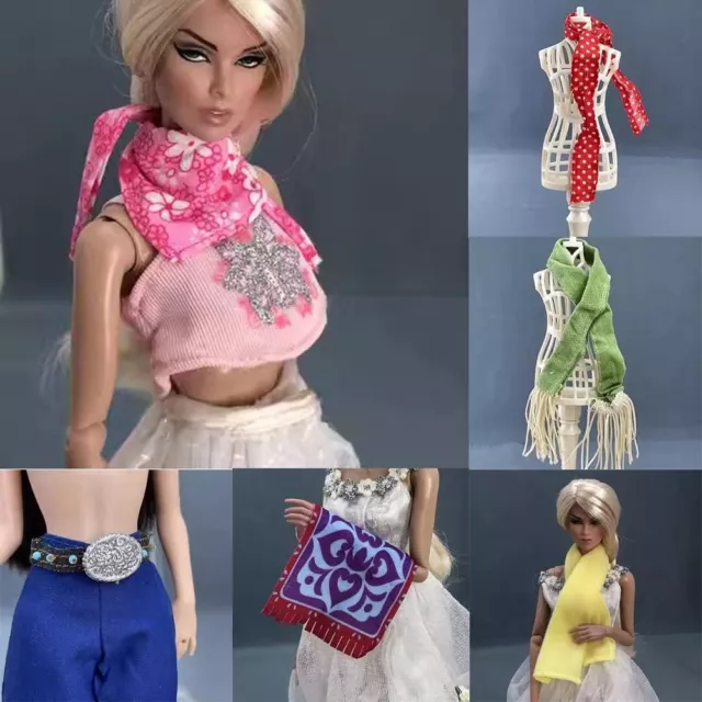 Casual Wear Doll Scarf DIY Doll Multi-styles Scarves  30cm Doll/1/6 BJD Dolls