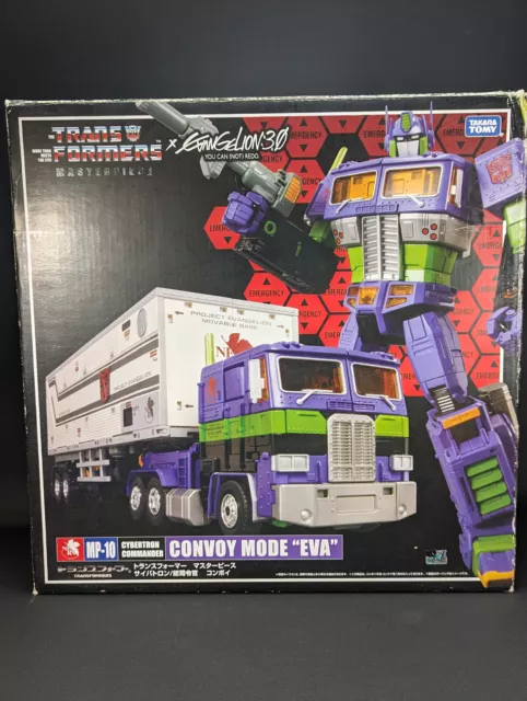 Transformers Masterpiece Optimus Prime EVA Evangelion complete Takara MP-10 G1