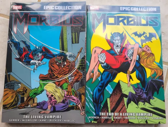 MORBIUS Epic Collection The Living Vampire V 1 & The End of a Living Vampire V 2