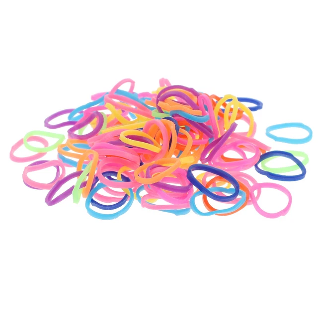Anelli di gomma multi-funzionali del del nodo colorato 500pcs per il cane