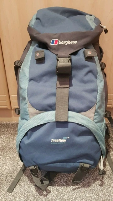 BERGHAUS FREEFLOW WOMEN S hiking backpack rucksack blue 36L