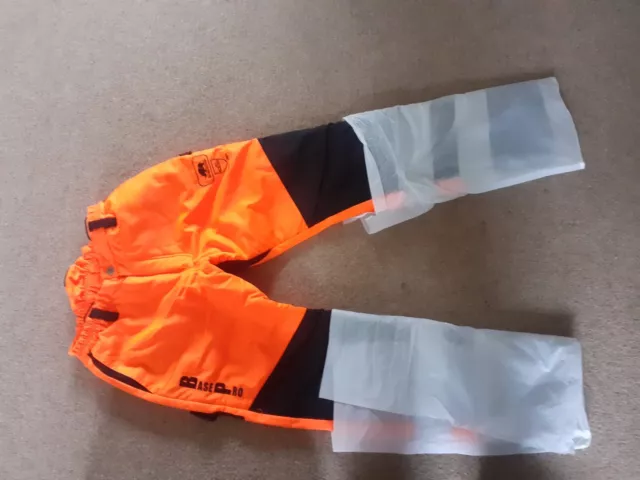 SIP PROTECTION BasePro Hi-vis Orange Type C Chainsaw Trousers New Cost Over £200