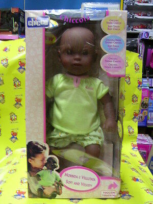 Chicco Rarissima bambola bimbo bimba veste Chicco Fibra nuova in box da collezione 