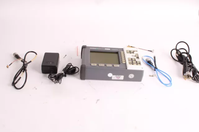 Anritsu S251C Site Master Antenna Analyzer W/ Power Supply, RF Cables, Adapters