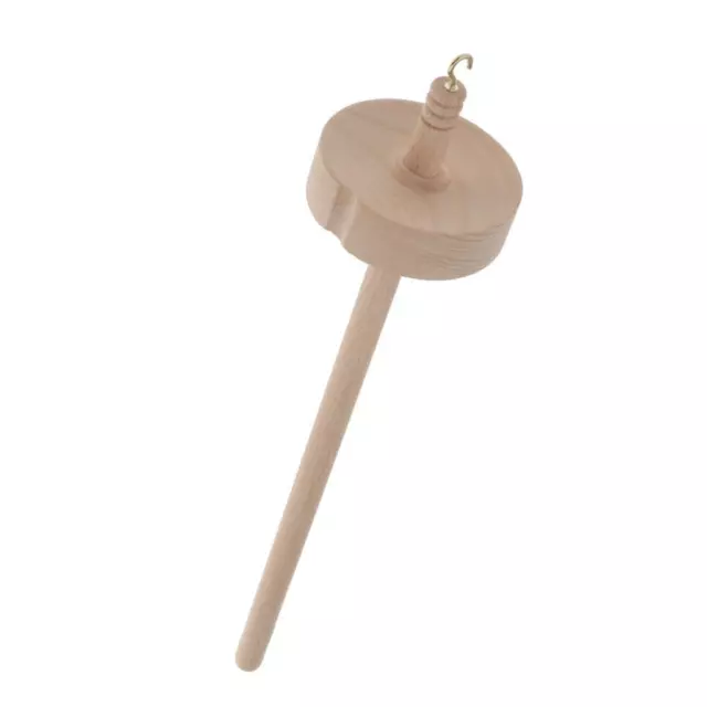 Drop Spindle Top Whorl Yarn Strumento Per Carft Da Cucire Intagliato A Mano Per