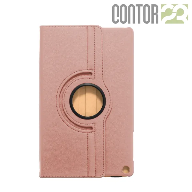 360° Schutzhülle, Tasche, Case in ROSEGOLD für 10.1" Samsung Galaxy Tab A (2019)