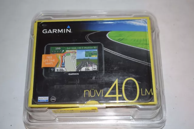 GARMIN NUVI 40LM 4.3-inch Portatile GPS Navigator- Nuovo / Sigillato (RTG30)