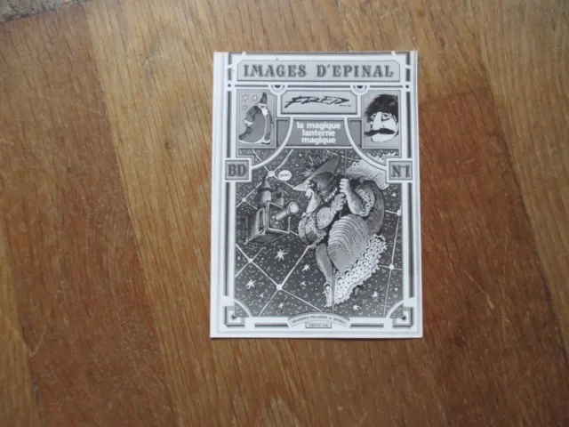 PHOTO DOSSIER DE PRESSE BD FRED images d epinal magique lanterne format 12 x 8
