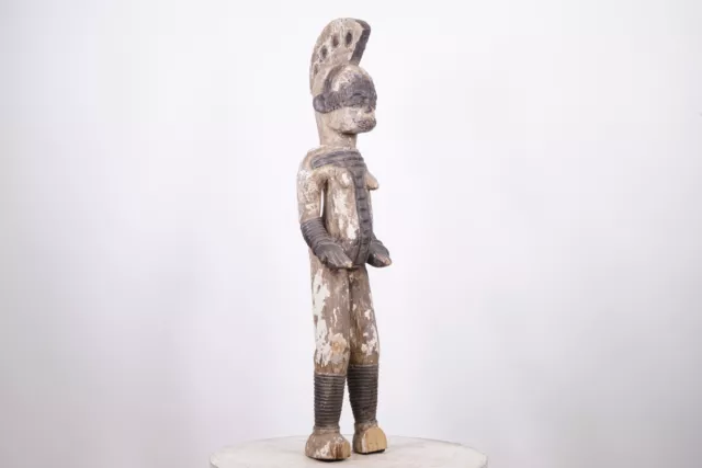 Igbo Femelle Statue 37 " - Nigeria - Africain Tribal Art