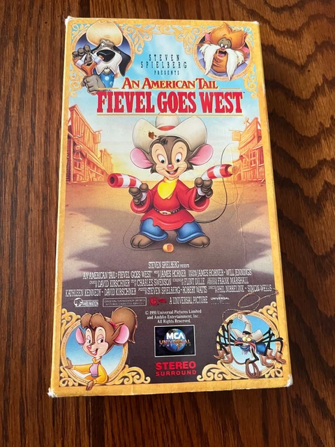 AN AMERICAN TAIL Fievel Goes West VHS 1992 Video Tape $13.92 - PicClick CA
