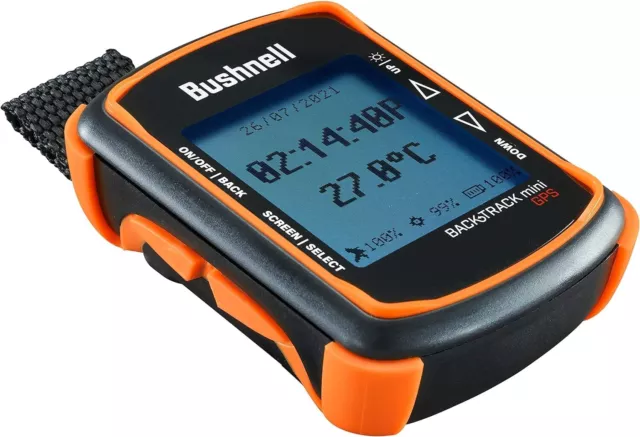 Bushnell BackTrack Mini GPS Navigation, Portable Waterproof GPS for Hiking