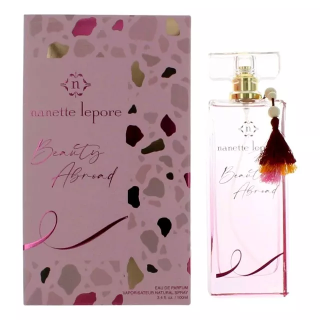 BEAUTY ABROAD BY Nanette Lepore, 3.4 oz Eau De Parfum Spray for Women ...