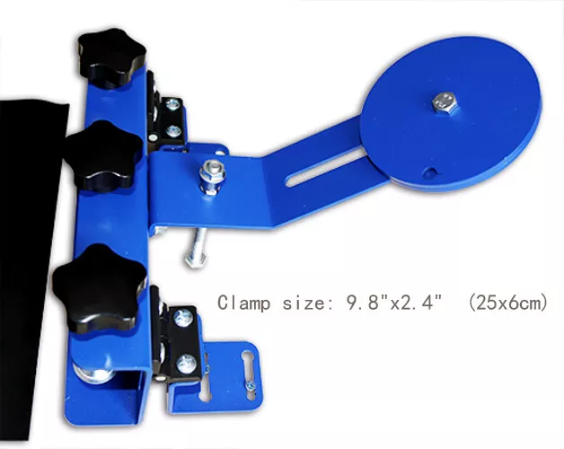 TECHTONGDA 9.8"x2.4" Screen Printing Hinge Clamp for Silk Screen Print Machine