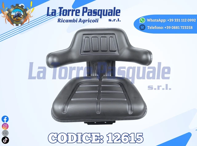 Ricambi Per Trattore SEDILE PER TRATTORI CINGOLATI IMBOTTITURA COMPLETA FIAT Sedile Per Trattore Agricolo - Foto 6