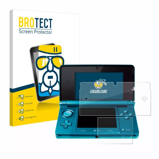 Flexible Protection Ecran Verre Film Protecteur pour Nintendo 3DS Robuste