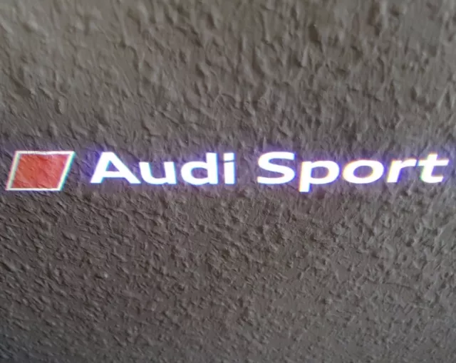 Original Audi Einstiegs-LED S-Logo für Fahrzeuge mit LED