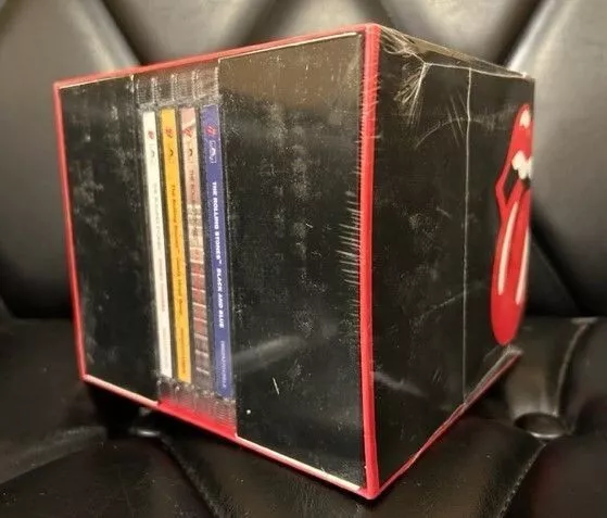 The Rolling Stones Box Set Slipcase & 4 Albums Remastered Unopened from Japan