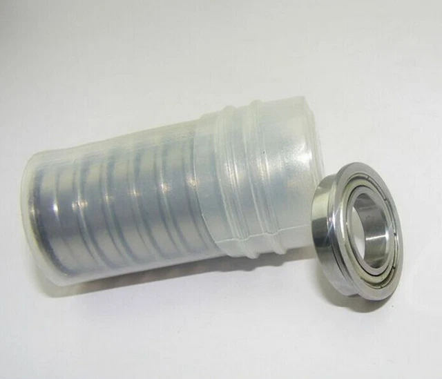 MF52ZZ 2x5x2.5mm Metal Shielded Flange Precision Ball Bearing Qty：10