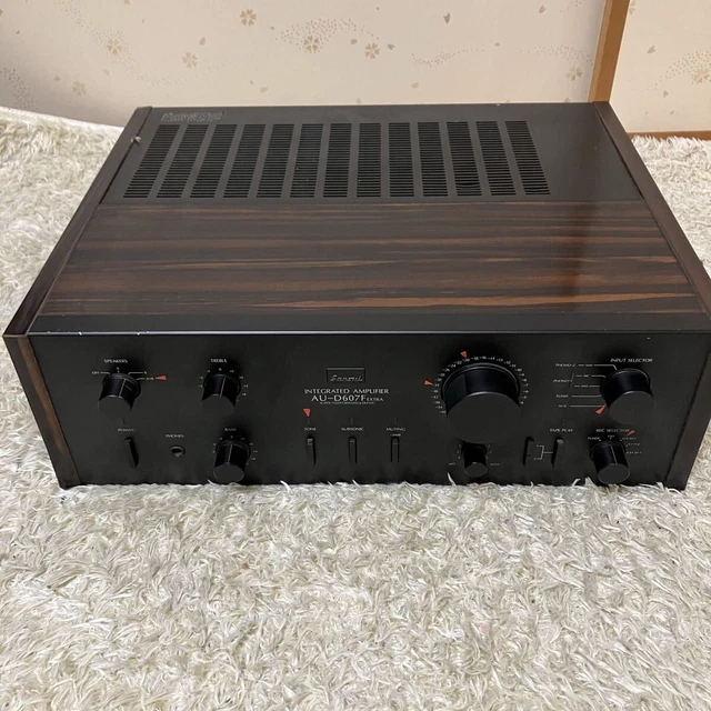 ◆◇Ｓａｎｓｕｉ　ＡＵ－Ｄ６０７Ｆextra　【動作品　美品】◇◆ SANSUI AU-D607F EXTRA Integrated Amplifier Tested from Japan