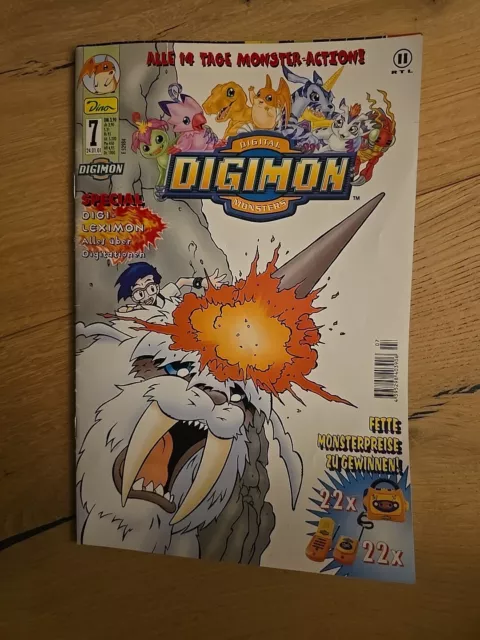 Digimon Comic, Heft Nr. 7 | ohne Extras | Dino Verlag, 2001