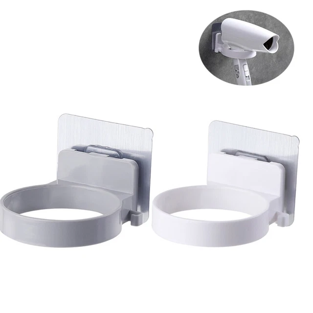 Tool Wall Mounted Bathroom Shelf Bracket Hair Dryer Holder Hairdryer Rack