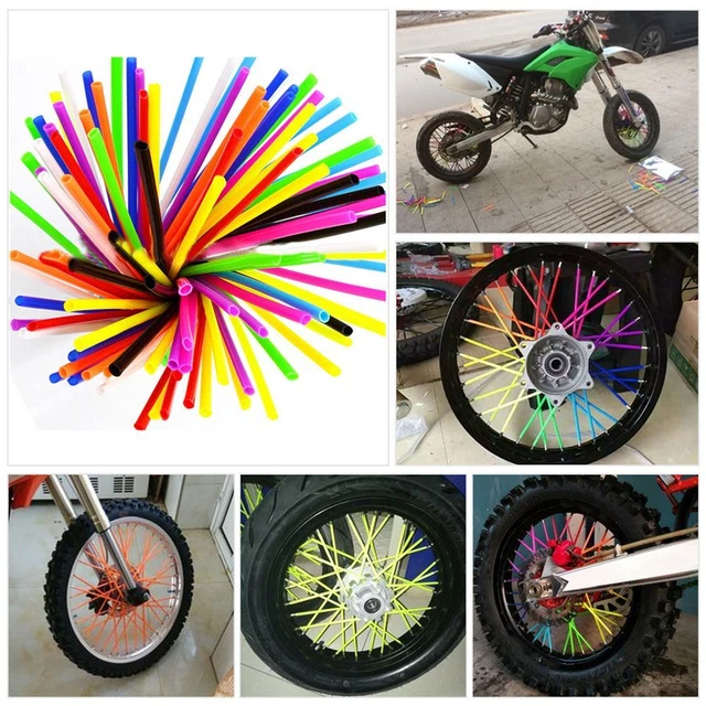 décoration de moto roue parle secret protecteur couvre des jantes de peaux