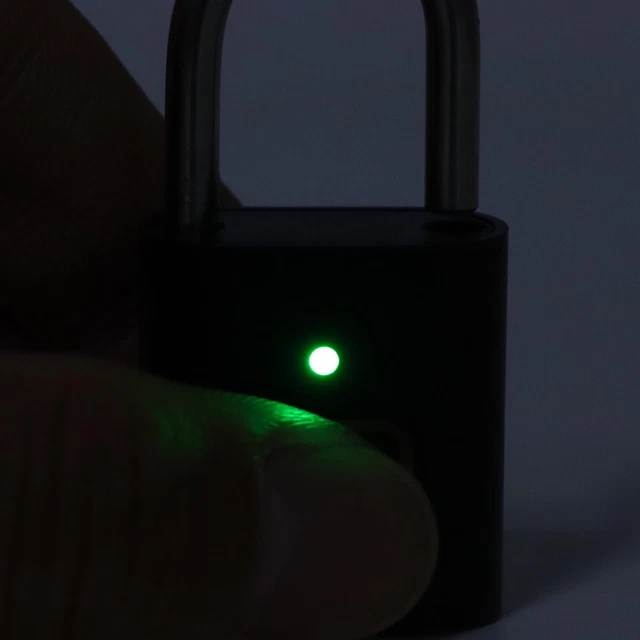 Serrure électronique Intelligente à Empreinte Digitale Cadenas Antivol à FR