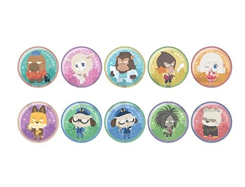 Animation Odd Taxi Fuwaponi Series Trading Badge Box