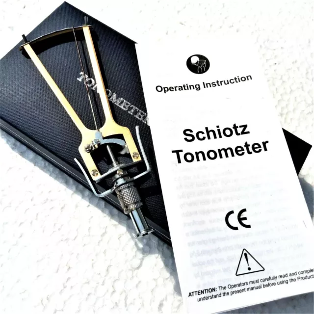 Nouveau tonomètre de type Schiotz pour la clinique de soins oculaires avec...