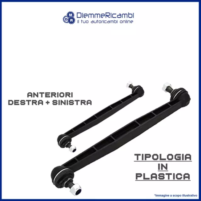 2 Biellette - Tiranti Barra Stabilizzatrice Opel Astra Twintop 06>