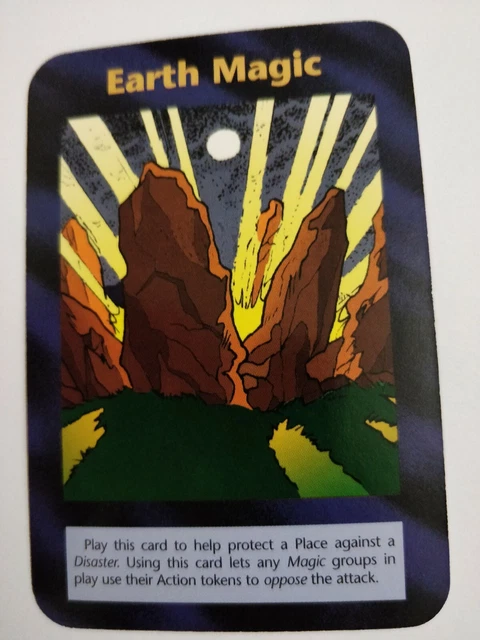 Earthy Magic EARTH MAGIC : Illuminati New World Order Limited 1994 Card Game Inwo ...