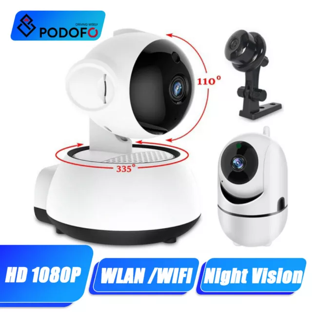 HD 1080P Kamera Mini WIFI IP Kamera IR WLAN Webcam Überwachungskamera Nachtsicht