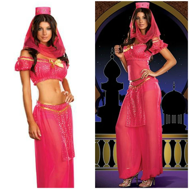 COSTUME GENIE MAY K. Wish Harem Carnevale Vestito Sexy Cosplay