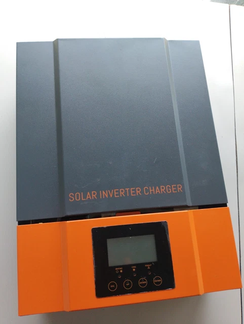 Inverter Ibrido 3KW 24V Con MPPT - Onda Pura, Caricatore Solare E WiFi, Per Camper O Casa - Foto 10