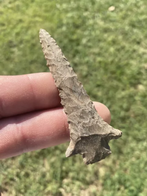 Stem Drill Spearhead  Flint Knapping