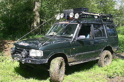 Land rover Discovery 1+2 Bushcables /The galvanized set  By Bushcables.com